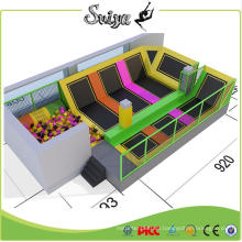 Amusement Theme Small Size Kids Indoor Trampoline Park with ASTM Certificate